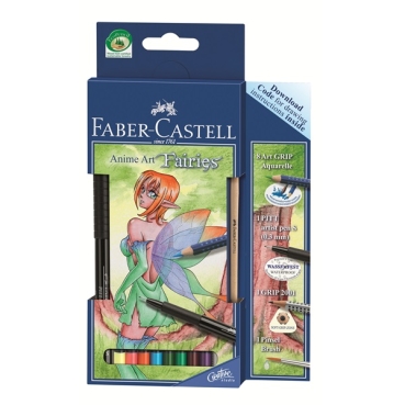 Faber Castell ART GRIP AQUARELLE Anime Art Fairies
