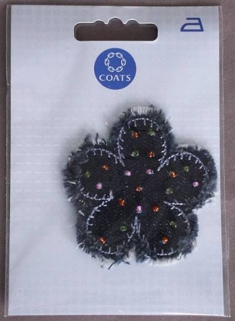 Coats Applikation je Stück Blüte