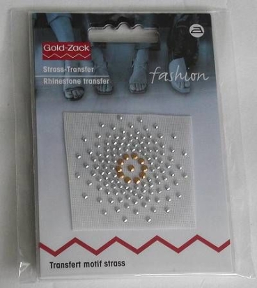 Strass Transfer Kreisel metall