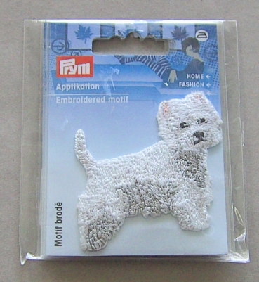 Prym Applikation Highland Terrier 5 x 6 cm