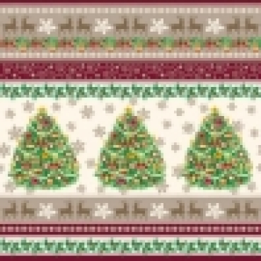 Lunch Serviette Christmas Arrangements rot pro Stück
