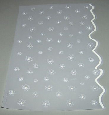 Artoz Design Papier A4 "Welle auf Weiss"