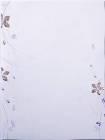 Artoz Andante Design Papier A4 "Goldene Blüten"