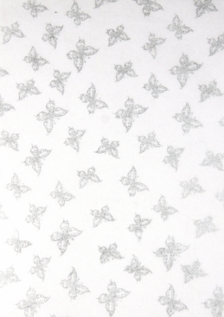 Artoz Schmetterling weiss / silber
