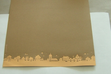 Preview: Artoz Greenline Design A4 Weihnachtsdorf