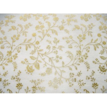 Preview: Artoz Non-Woven Papier Blumen gold A4