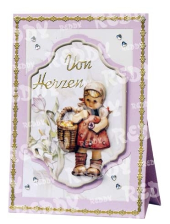 Preview: Reddy Cards Hummel-Aufstellkarten I
