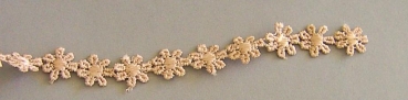 PES-Spitze 13 mm breit pro Meter beige
