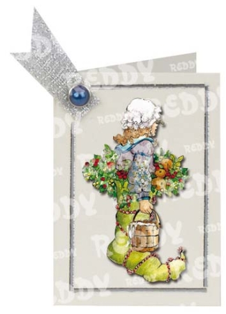 Preview: Bastelset in Buchform Peggy Abrams II