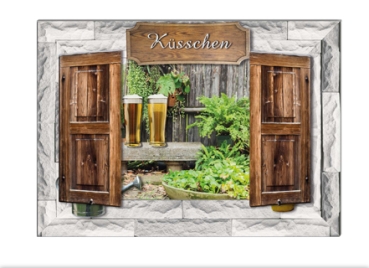 Preview: 3D-Bastelmappe Bilderrahmenkarten Vintage II