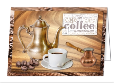 Preview: Reddy Cards Bastelmappe Kaffee und Schokolade