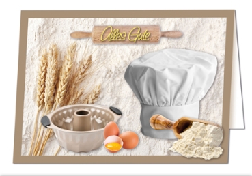 Preview: Reddy Cards Bastelmappe Backen und Brunch