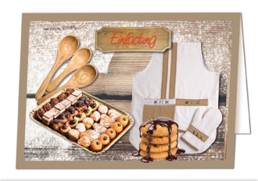 Preview: Reddy Cards Bastelmappe Backen und Brunch