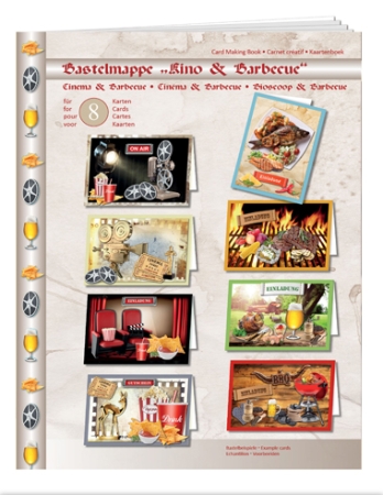 Reddy Cards Bastelmappe Kino und Grillen