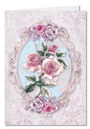 Preview: Reddy Cards Bastelmappe Classic Roses
