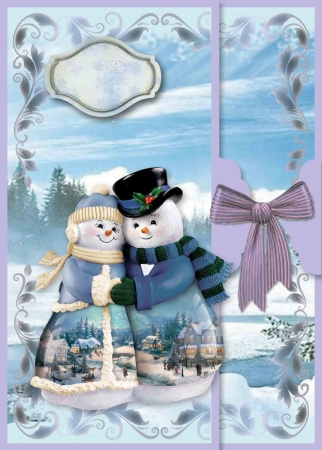 Preview: Reddy Cards Bastelmappe Nostalgische Weihnachten