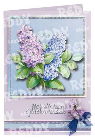 Preview: 3D Stanzbogenset Blumen