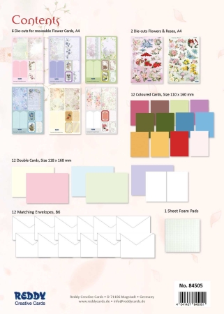 Preview: Bastelset bewegliche Blumenkarten
