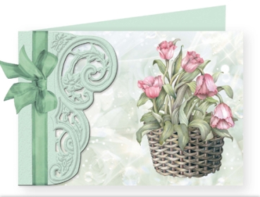 Preview: Reddy Cards Blumenkarten mit Transparentpapier Staf Wesenbeek II