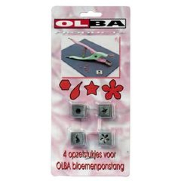 Reddy 4 Einsätze für Blumenzange von OLBA für alte Zangenversion