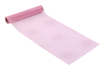 Creapop Organza-Brilliant-Vlies rosa pro Meter