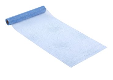 Creapop Organza-Brilliant-Vlies hellblau pro Meter