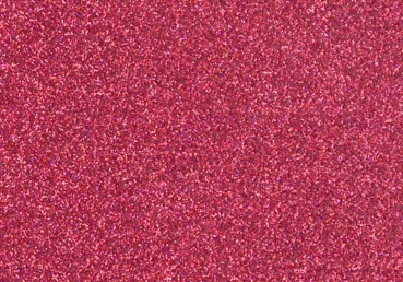 Preview: Gütermann Glitter Bügelfolie Hologramm Himbeer