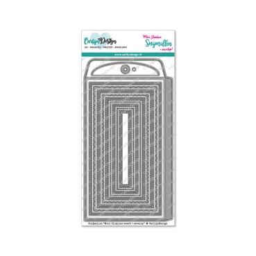 Carlijn Design Snijmallen Mini Slimline Kaart + Envelop Stanzschablone