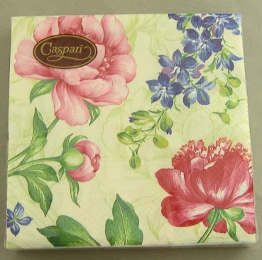 Caspari Lunch Serviette pro Stück Spring Dance