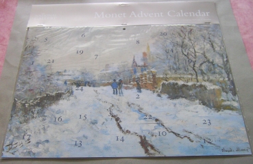 Caspari Adventskalender "Monet"