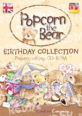 Reddy Cards Popcorn the Bear Geburtstag