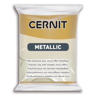 Cernit Metallic 63 x 55 x 15 mm dunkelgold