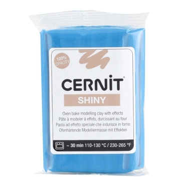 Cernit Shiny blau