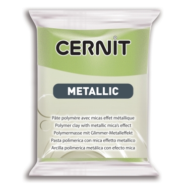 Cernit Metallic 63 x 55 x 15 mm grüngold
