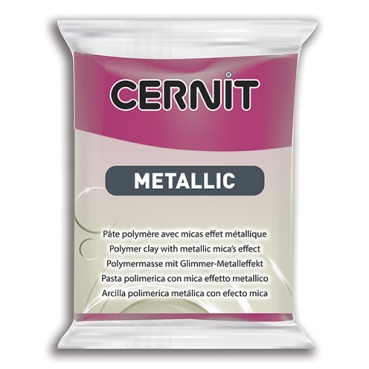 Cernit Metallic 63 x 55 x 15 mm magenta