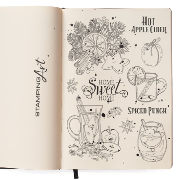 Preview: Ciao Bella Clear Stamp Set Hot Apple Cider