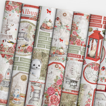 Ciao Bella Paper Pad A4 Frozen Roses Limited Edition