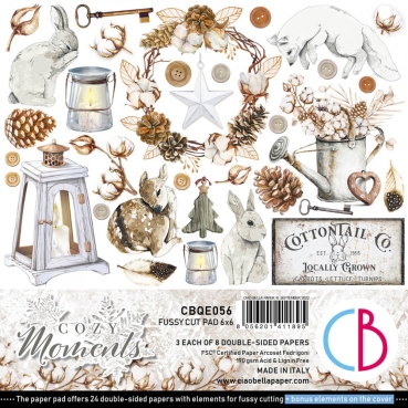 Ciao Bella Paper Pad 20 x 20 cm Cozy Moments