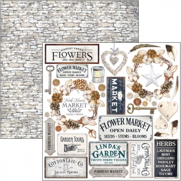 Preview: Ciao Bella Paper Pad 20 x 20 cm Cozy Moments