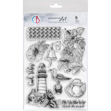 Ciao Bella Stamp Set Stempelset Ocean Breeze