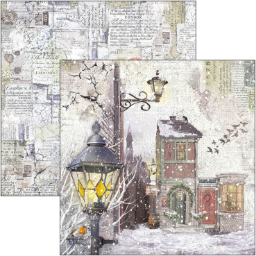 Preview: Ciao Bella 8 x 8 Inch Paper Pad London's Calling