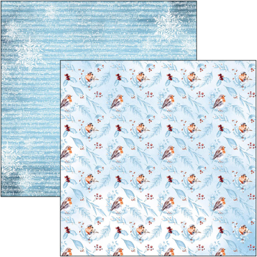 Preview: Ciao Bella 12 x 12 Inch Paper Pad Winter Journey