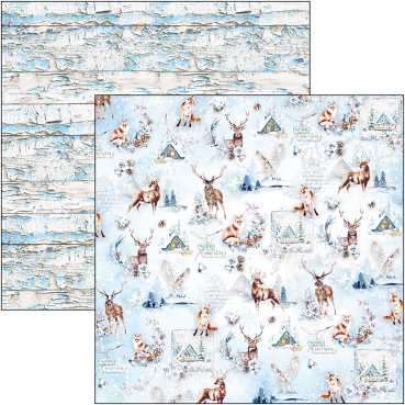 Preview: Ciao Bella 12 x 12 Inch Pad Winter Journey Patterns