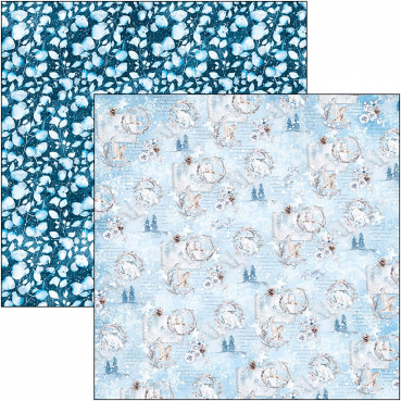 Ciao Bella 12 x 12 Inch Pad Winter Journey Patterns