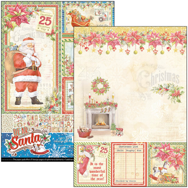 Preview: Ciao Bella A4 Creative Pad Dear Santa