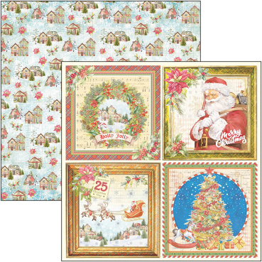 Preview: Ciao Bella 12 x 12 Inch Dear Santa Patterns Pad