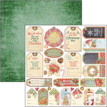 Preview: Ciao Bella 12 x 12 Inch Dear Santa Patterns Pad