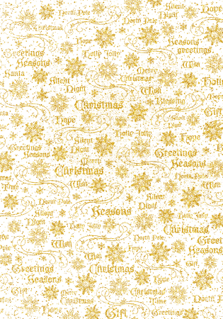 Preview: Ciao Bella Paper Patterns A4 Vellum Dear Santa