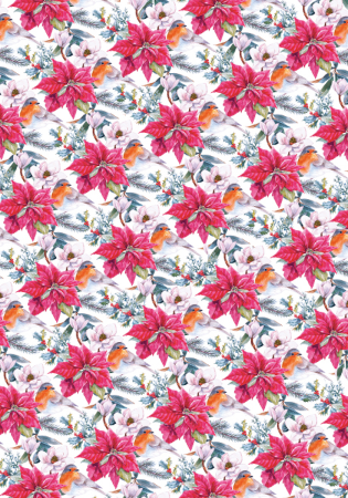 Preview: Ciao Bella Paper Patterns A4 Vellum Dear Santa