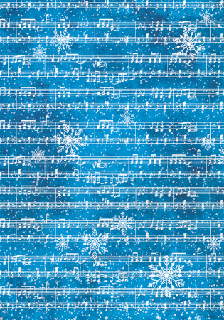 Ciao Bella Paper Patterns A4 Vellum Dear Santa